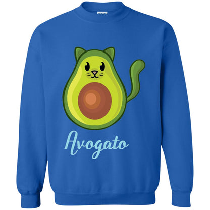 Avogato Avocado Cat Funny Avocato T-shirt Royal