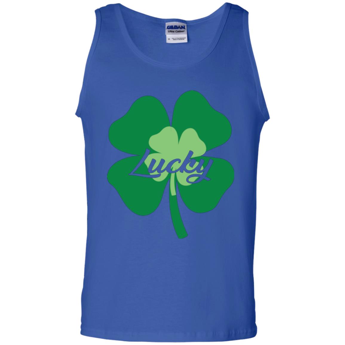 Saint Patrick's Day T-shirt Lucky Leprechaun Royal