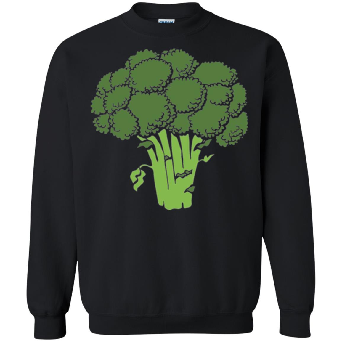 Broccoli Is Life T-shirt Funny Graphic Vegetable Black