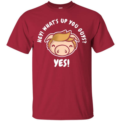 Shane Dawson T-shirt Hey What's Up You Guys Cardinal