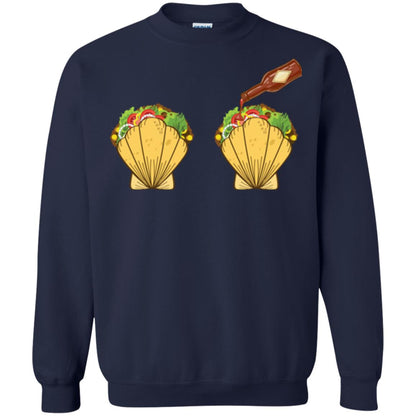 Mermaid Shell T-shirt Taco Bra And Spicy Chili Sauce Navy