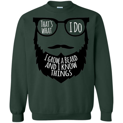 Bread Man T-shirt That_s What I Do I Growl A Bread And I Know Things Forest Green