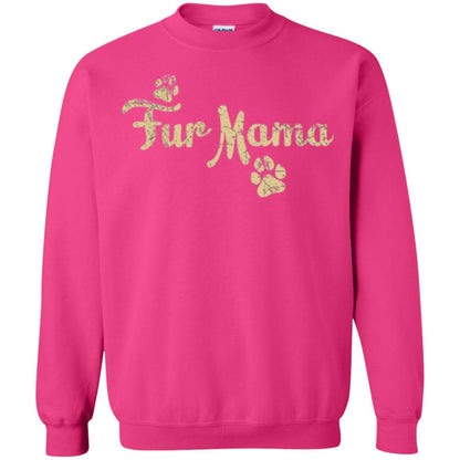 Fur Mama Mommy Love Dog T-shirt Heliconia