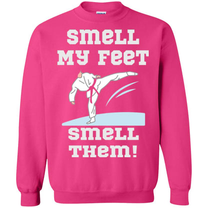 Karate Lovers T-shirt Smell My Feet Smell Them Heliconia