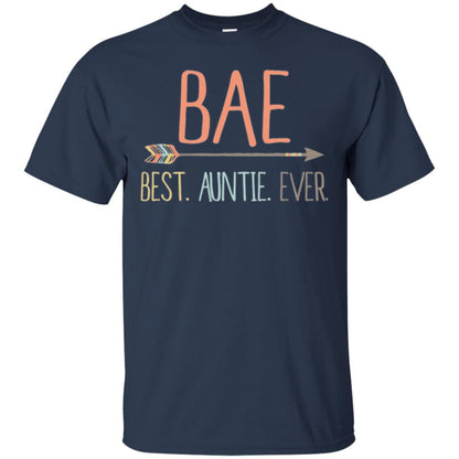 Bae T-shirt Best Auntie Ever Navy