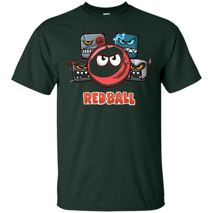 Red Ball 4 The Crew Game Lover T-shirt Forest