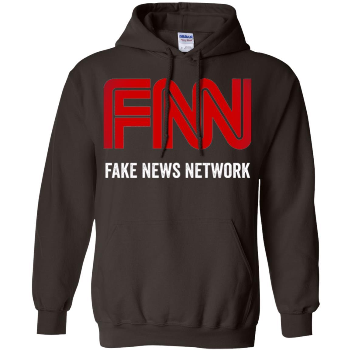 Anti Trump T-shirt Fnn The Fake News Network Dark Chocolate