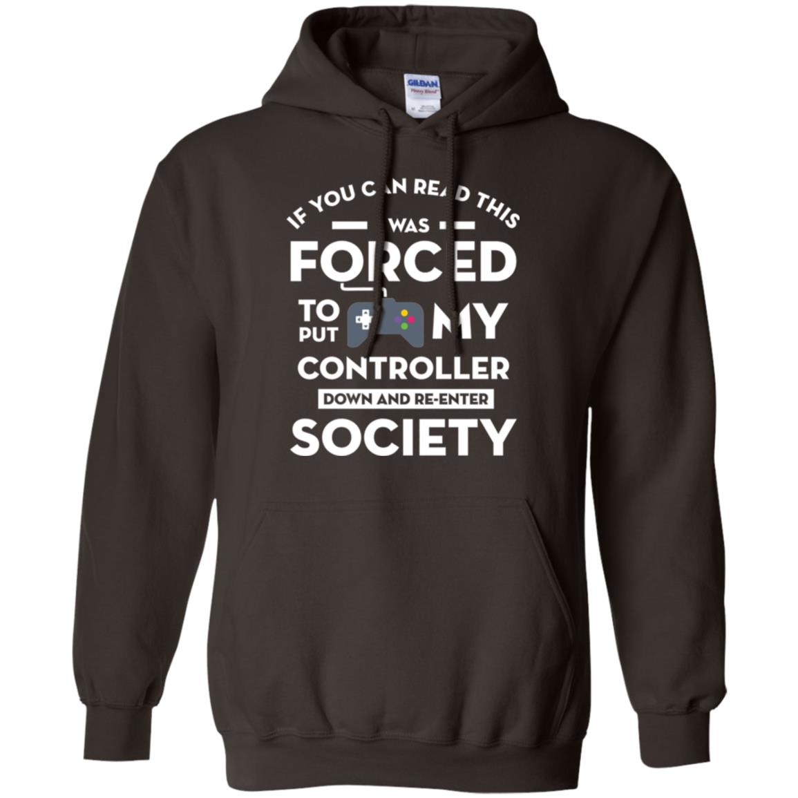 Gamer T-shirt If You Can Read This Dark Chocolate