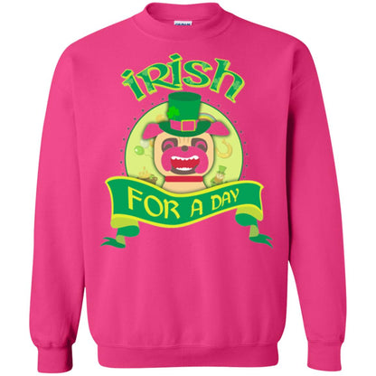 Saint Patrick_s Day T-shirt Amazing I_m Irish Pug Heliconia