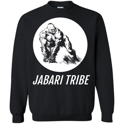 Jabari Tribe White Gorilla T-shirt Black