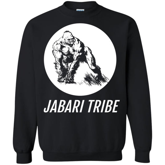 Jabari Tribe White Gorilla T-shirt Black