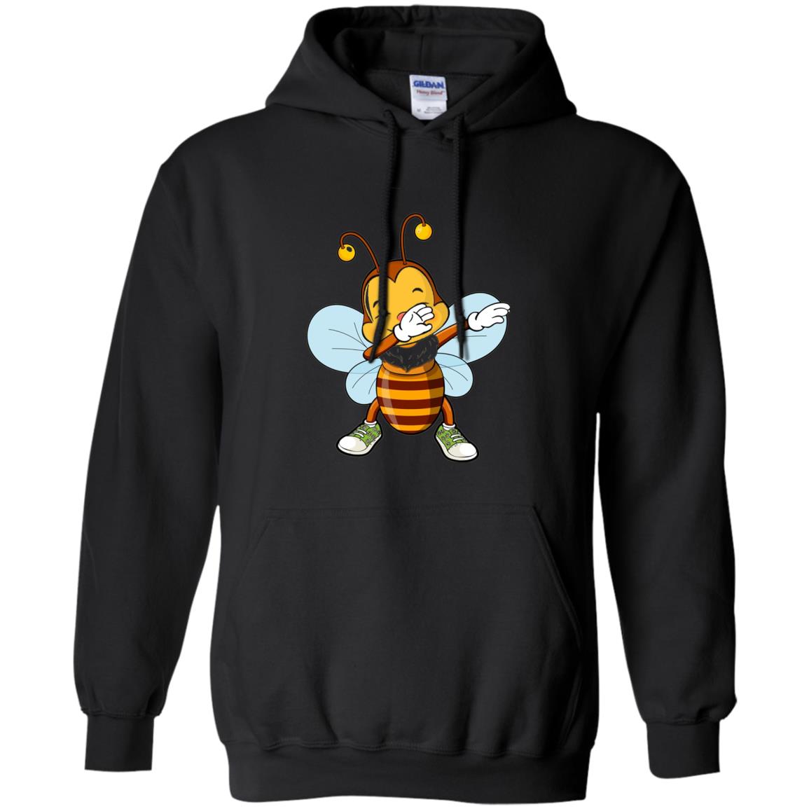 Dabbing Bee Dab Dancing Beekeeping Bee Lover T-shirt Black