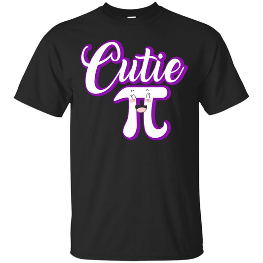 Cutie Pi Math Teacher T-shirt Black