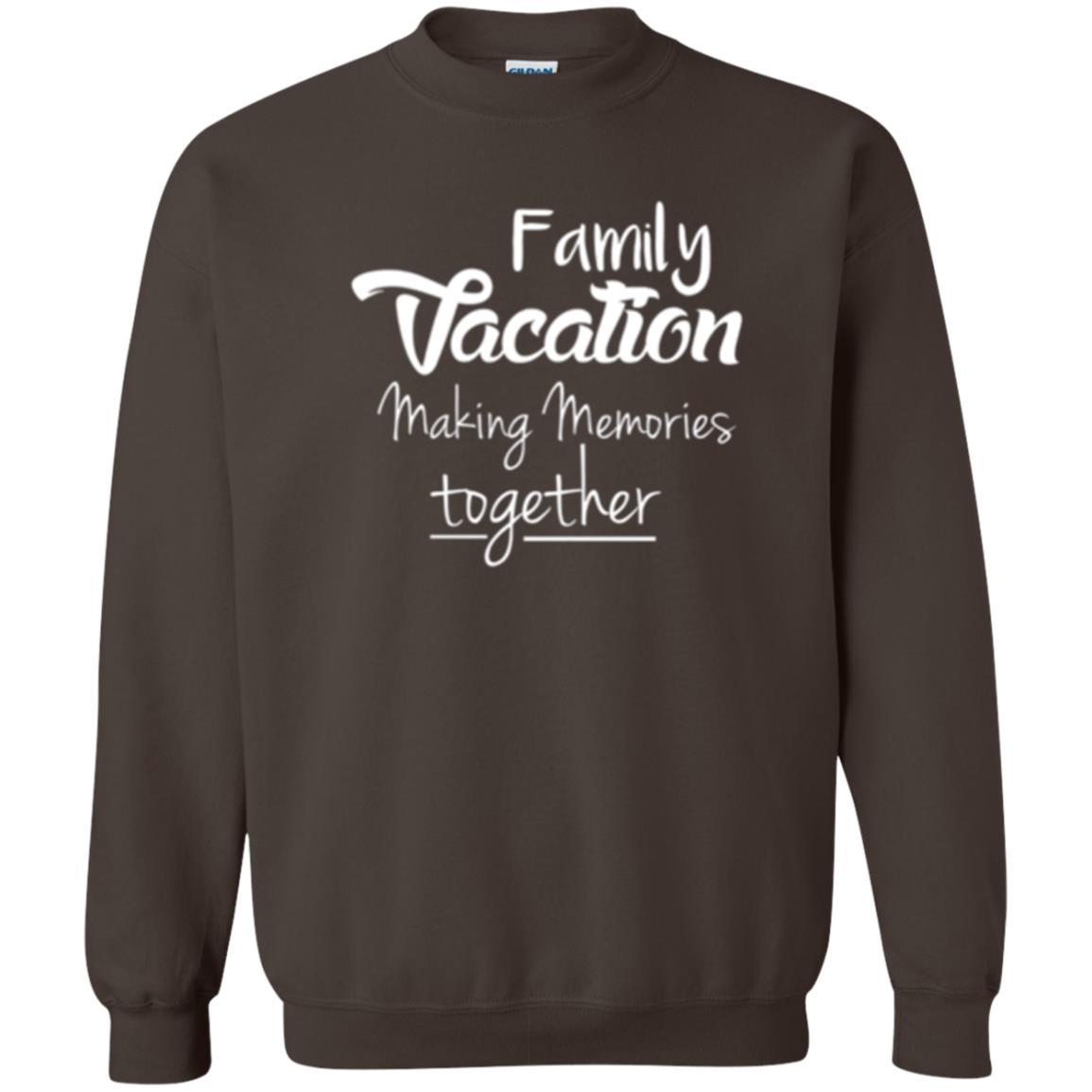 Family Vacation Making Memories Together T-shirt Dark Chocolate