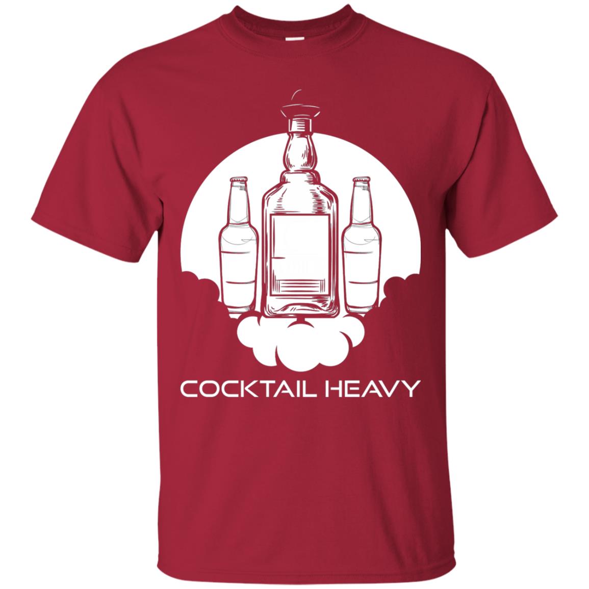 Cocktail Heavy T-shirt Cardinal