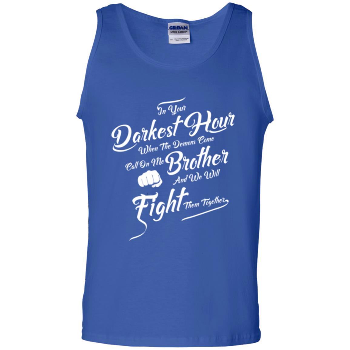 Family T-shirt In Your Darkest Hour Royal