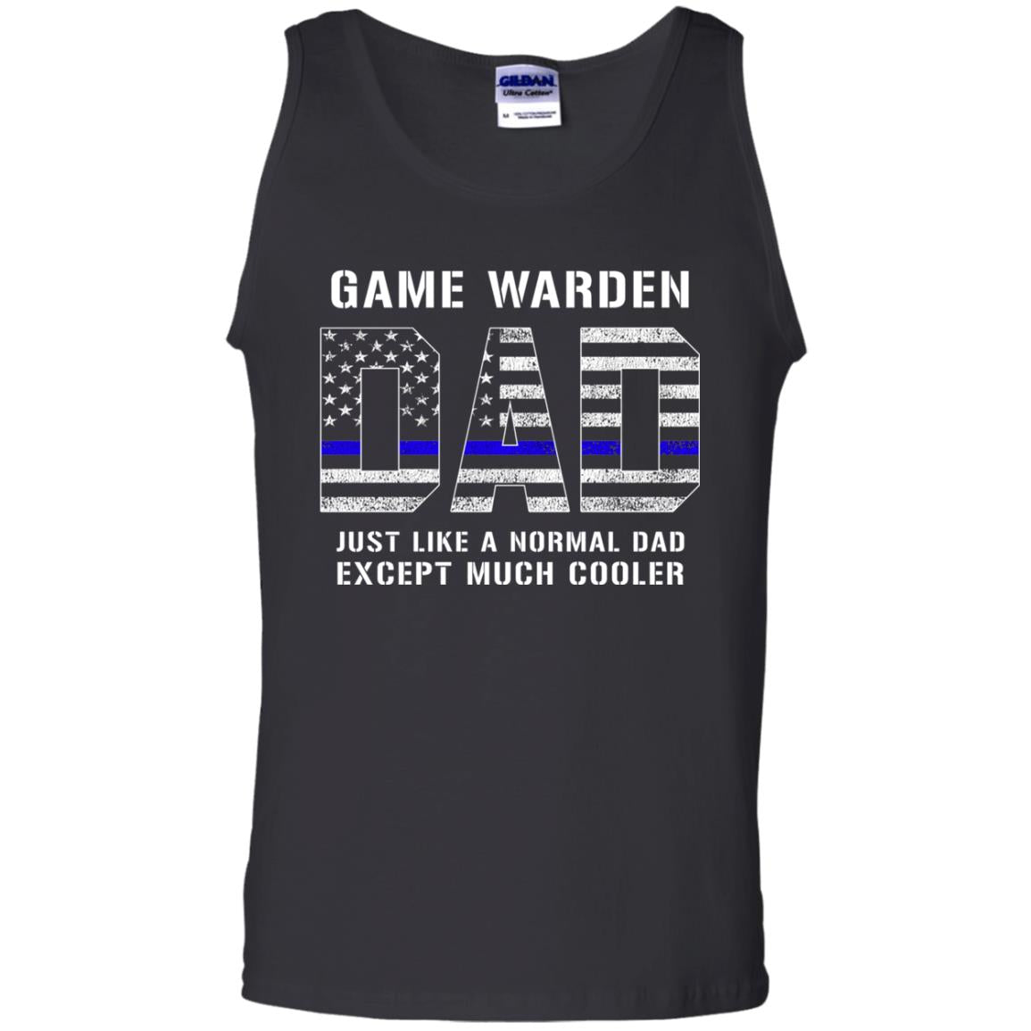 Game Warden Dad Normal Cooler Fathers Day Tbl Shirt Black