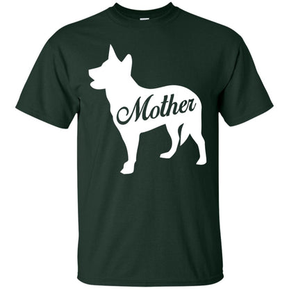 American Cattle Dog Mom T-shirt Forest