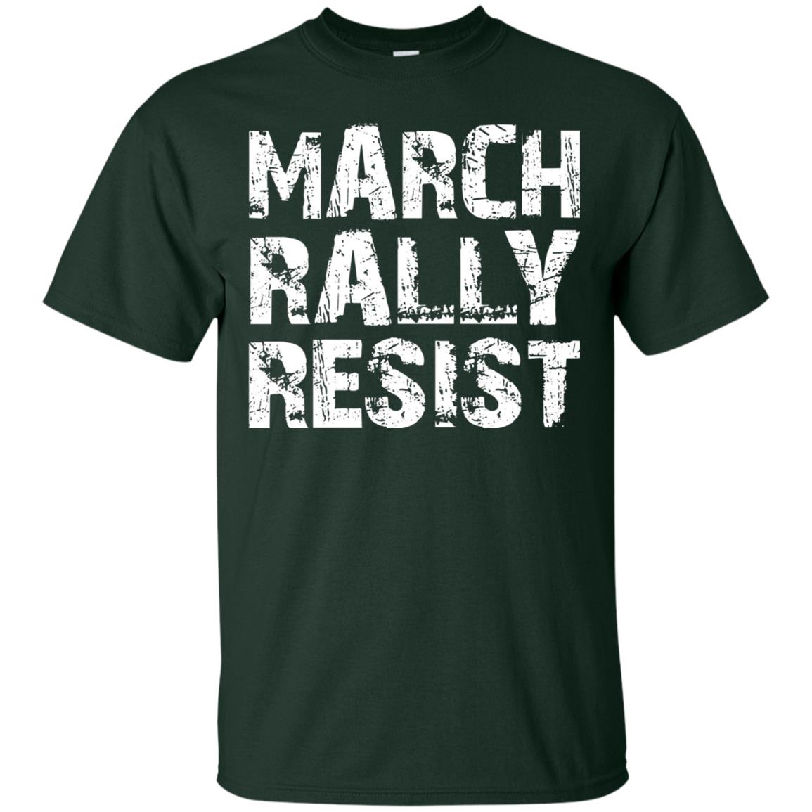 March Rally Resist Politics Government Shirt Forest