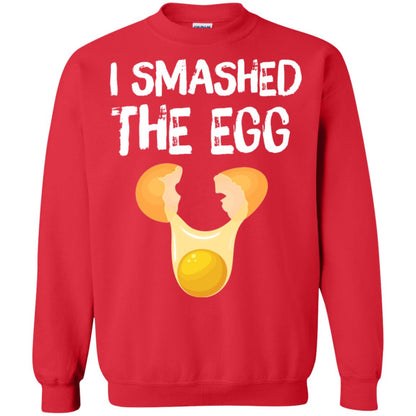 I Smashed The Egg Shirt Red