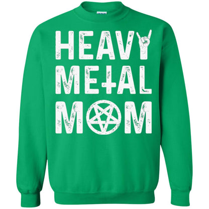 Heavy Metal Mom Vintage Band Music Concert Mother T-shirt Irish Green