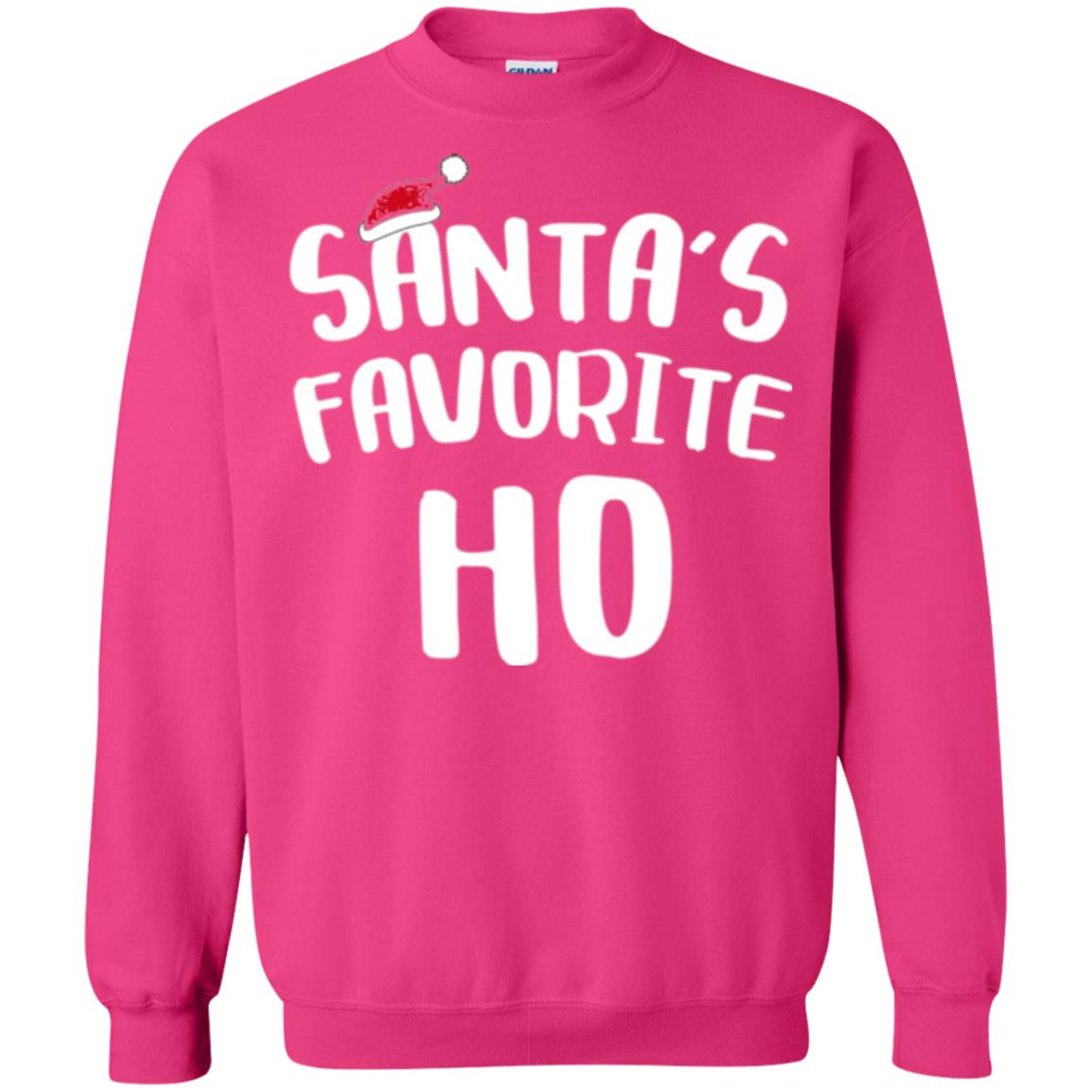 Christmas T-shirt Santa_s Favorite Ho Heliconia