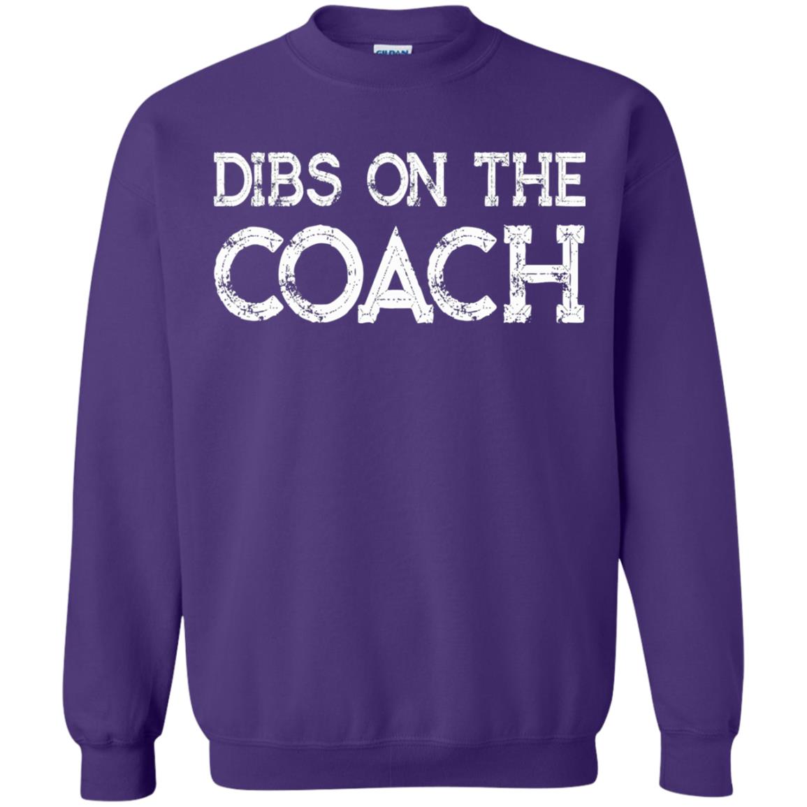 Dibs On The Coach Summer Vacation T-shirt Purple
