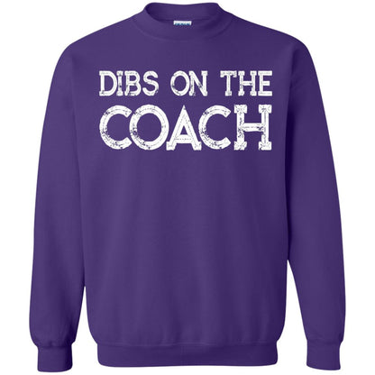 Dibs On The Coach Summer Vacation T-shirt Purple