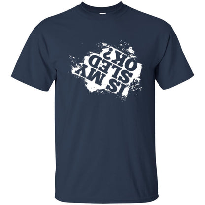 Snowmobile T-shirt Is My Sled Okay Navy