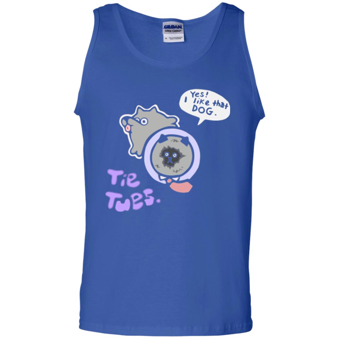 Yes I Like That Dog Tietuesday Dog Lover T-shirt Royal