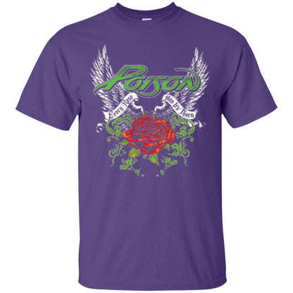 Poison Thorns Wings T-shirt Purple