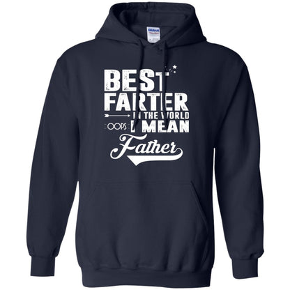 Best Farter In The World Oops I Mean Father Daddy Shirt Navy