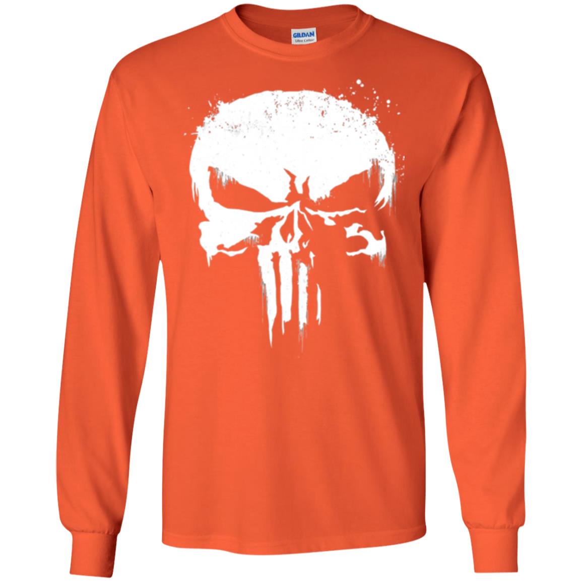 Skull T-shirt Orange