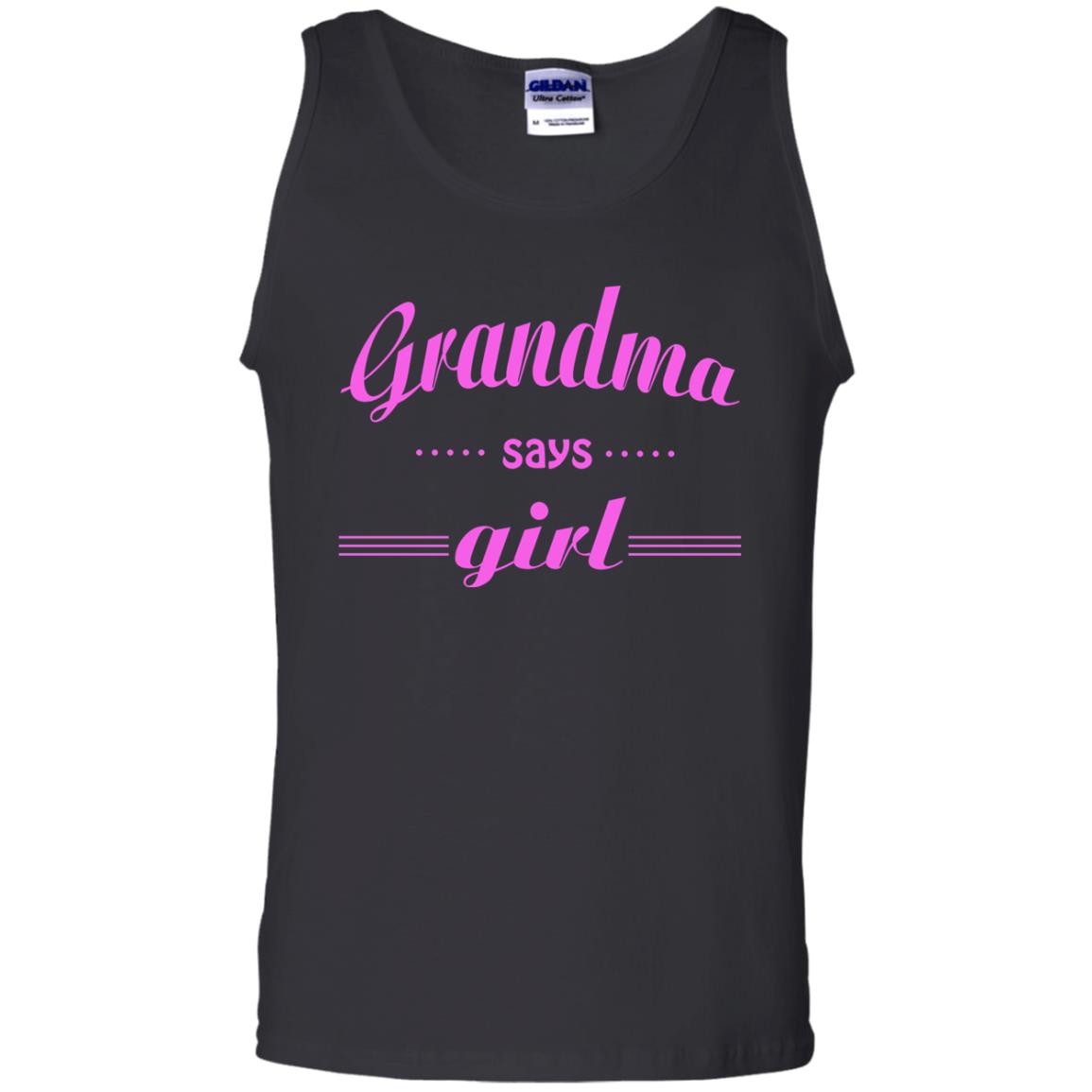 Grandma Say Girl Shirt Black