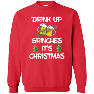 Beer Lover T-shirt Drink Up Beer Grinches It's Christmas