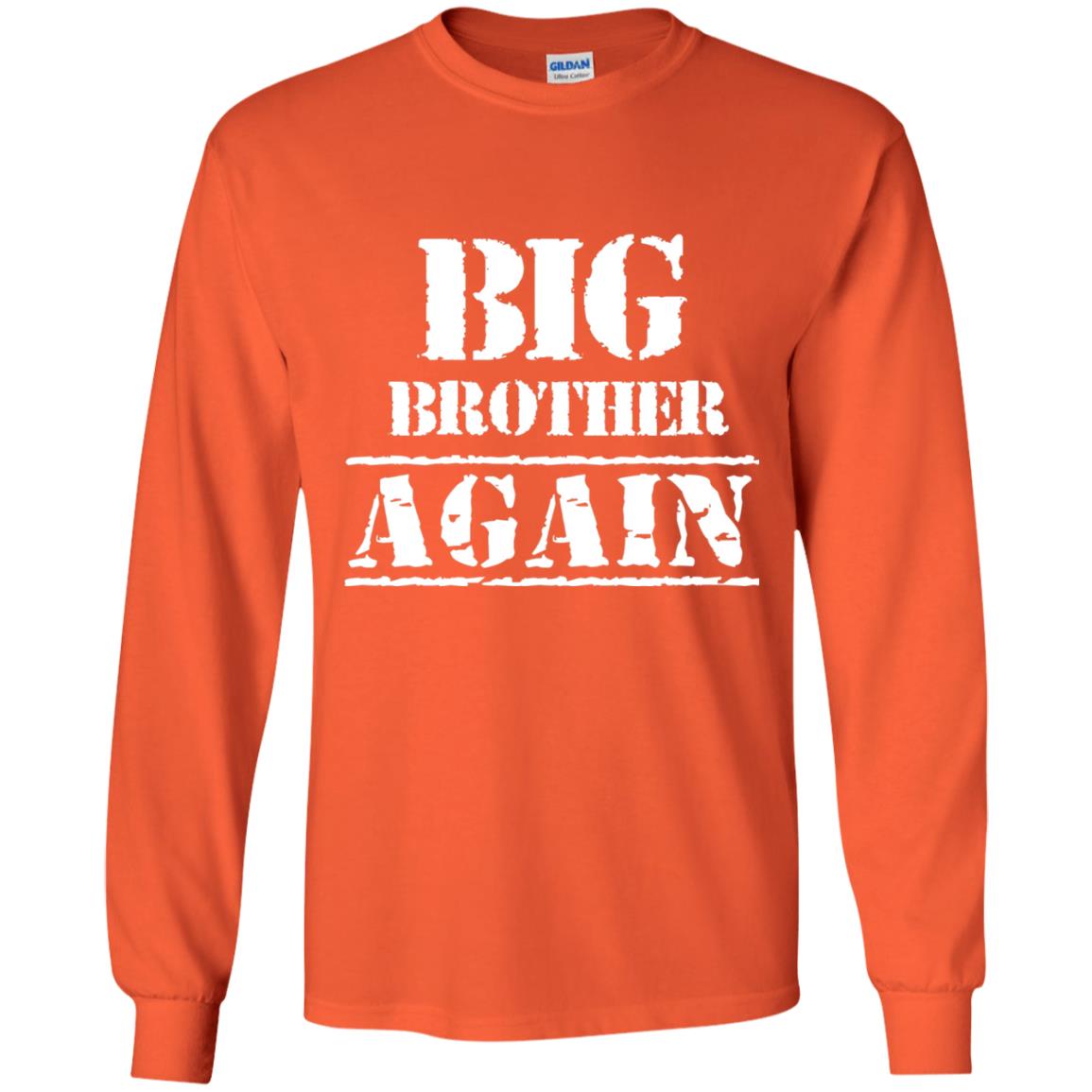 Big Brother Again T-shirt Orange