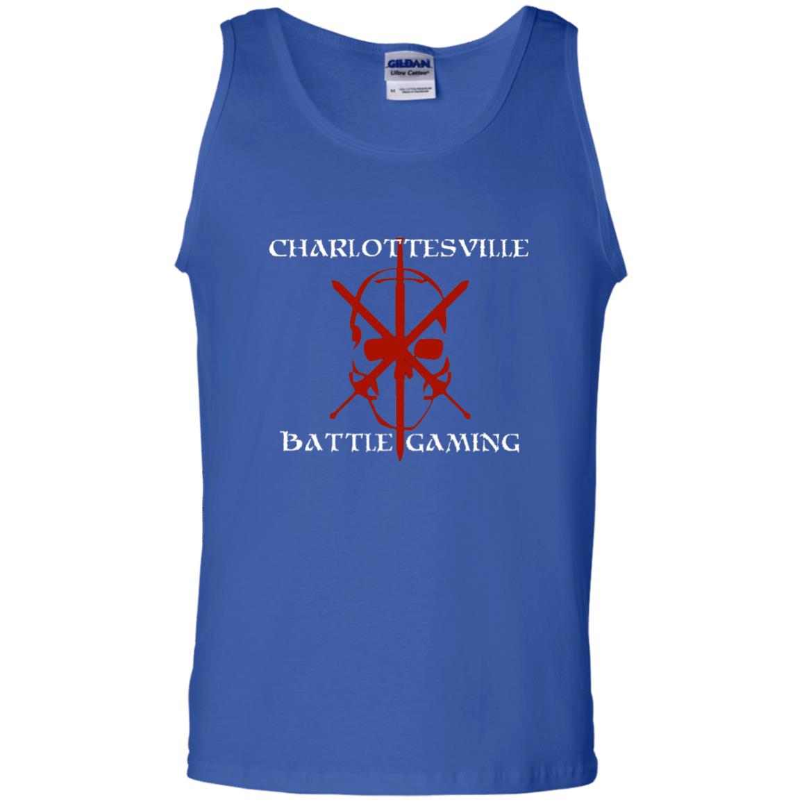 Charlottesville Battle Gaming Gamer T-shirt Royal