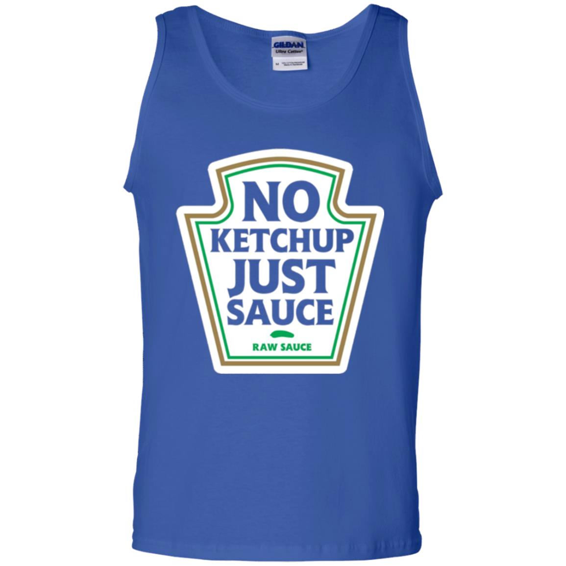 No Ketchup Just Sauce T-shirt Royal