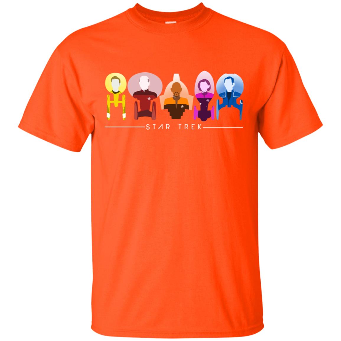 Star Trek Starfleet Captains Shirt Orange
