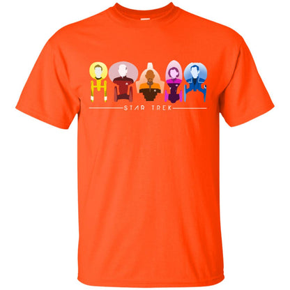 Star Trek Starfleet Captains Shirt Orange