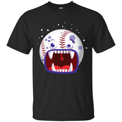 Baseball Halloween Shirt Black
