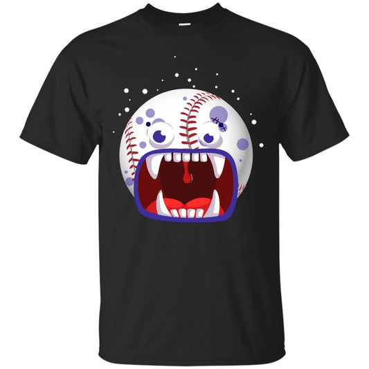 Baseball Halloween Shirt Black