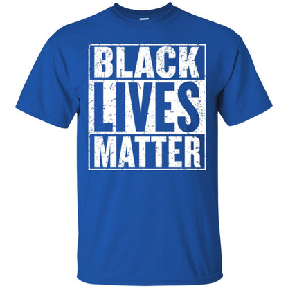 Black Pride African American Gift T-shirt Black Lives Matter Royal