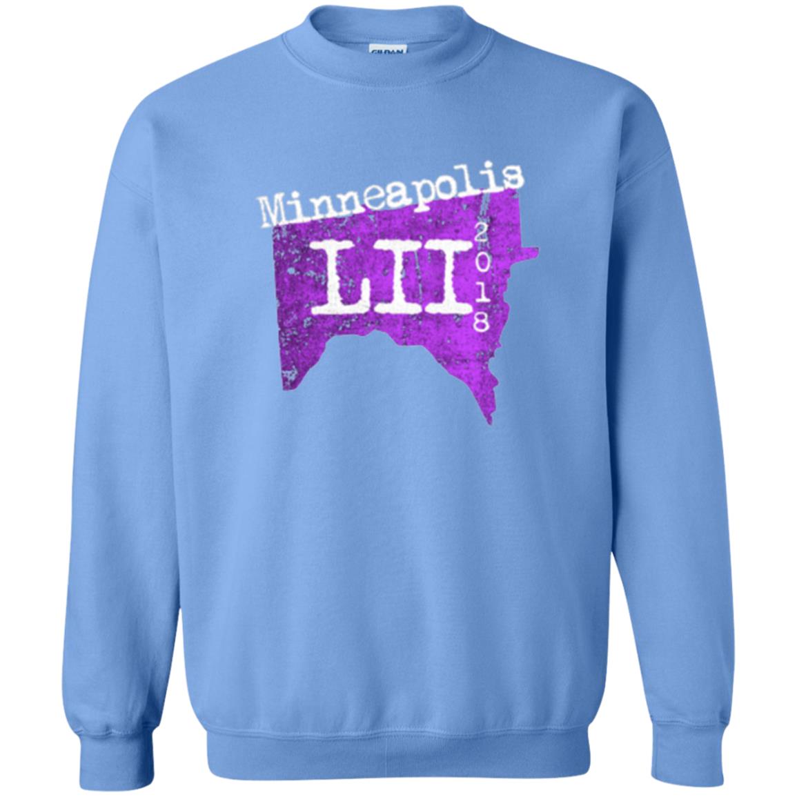 Football Lover T-shirt Minneapolis Minnesota 2018 T-shirt Carolina Blue