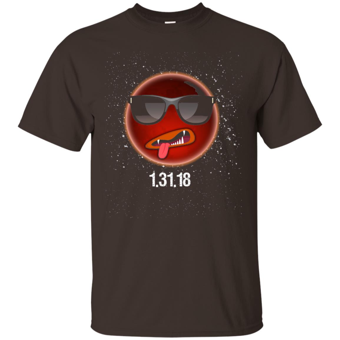 Total Lunar Eclipse T Shirt Funny Astronomy Celestial Meme T-shirt Dark Chocolate