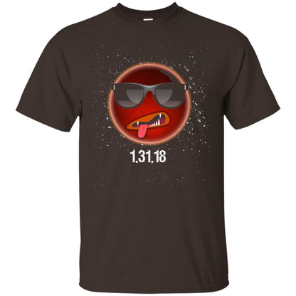 Total Lunar Eclipse T Shirt Funny Astronomy Celestial Meme T-shirt Dark Chocolate