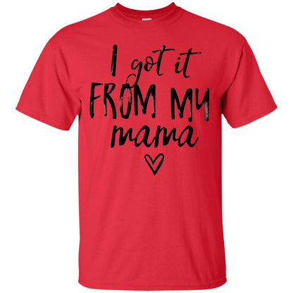I Got It From Nana Grandchild Shirt Red