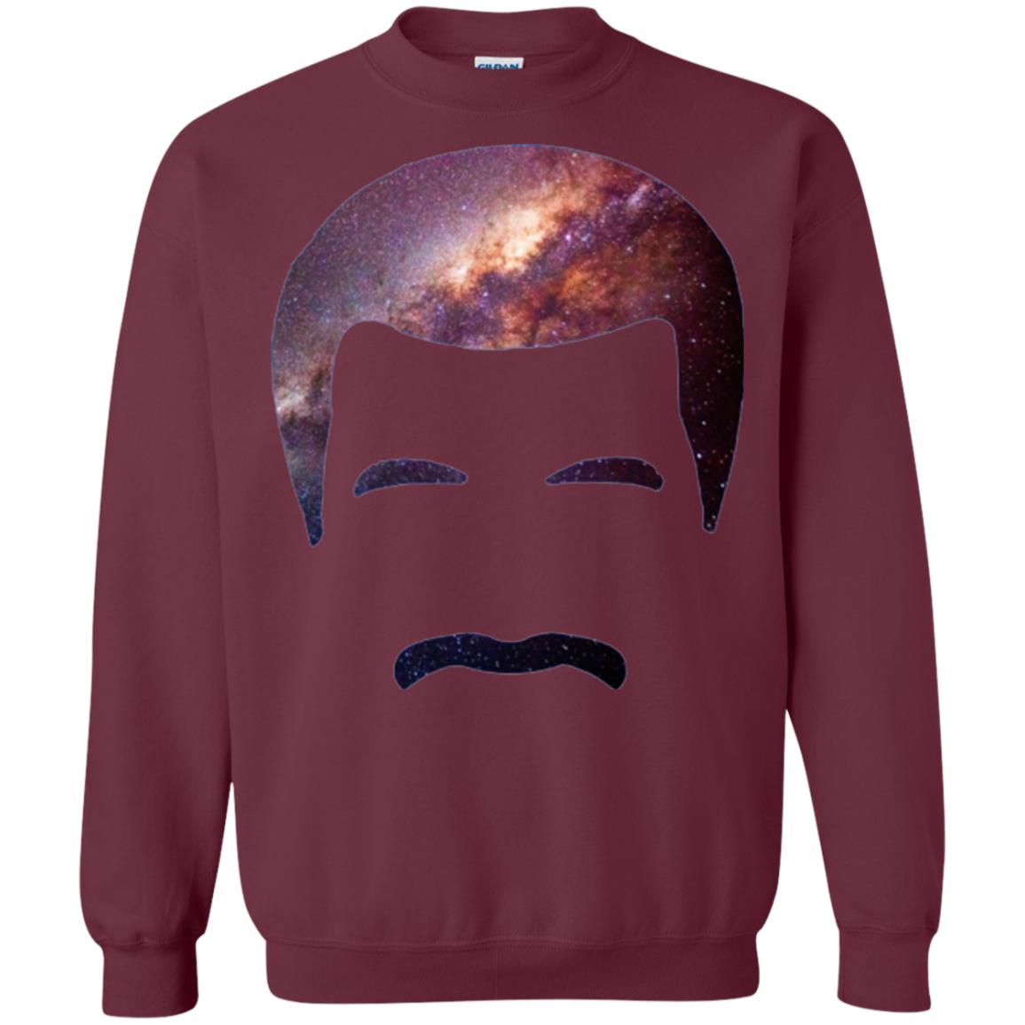 Neil Degrasse Tyson Galaxy T-shirt Maroon