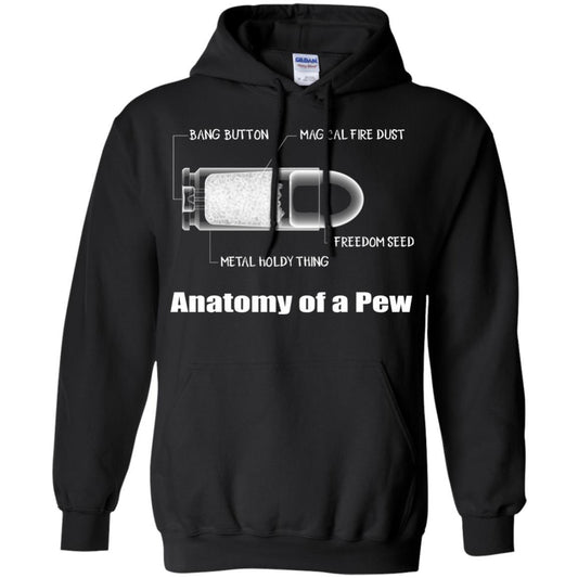 Bullet T-shirt The Anatomy Of A Pew Black