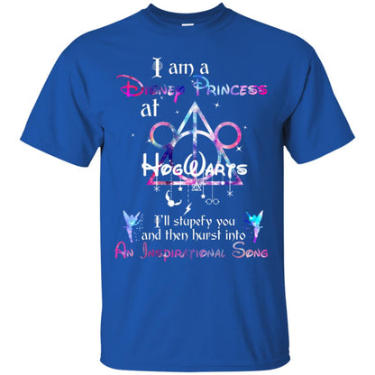 I Am A Disney Pricess At Hogwarts Harry Potter Shirt= G200 Gildan Ultra Cotton T-Shirt Royal